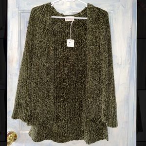Olive cardigan